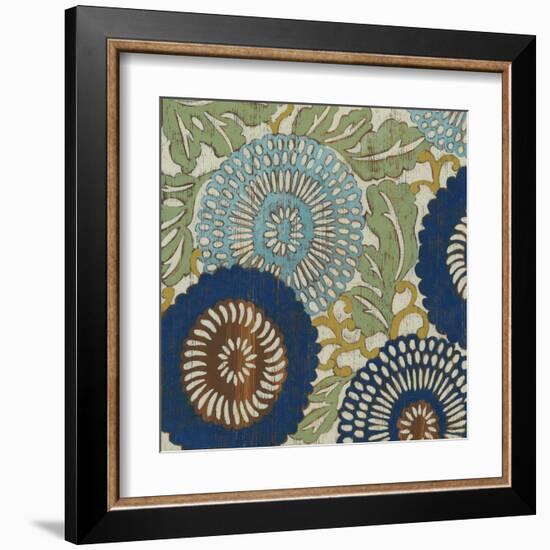 Indigo Sakura II-Chariklia Zarris-Framed Art Print