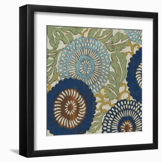 Indigo Sakura II-Chariklia Zarris-Framed Art Print