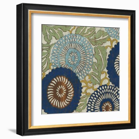 Indigo Sakura II-Chariklia Zarris-Framed Art Print