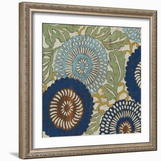 Indigo Sakura II-Chariklia Zarris-Framed Art Print