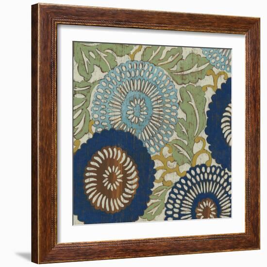 Indigo Sakura II-Chariklia Zarris-Framed Art Print