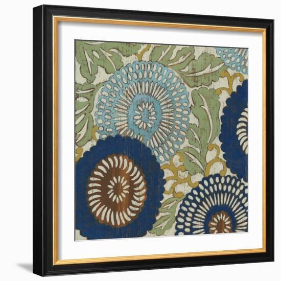 Indigo Sakura II-Chariklia Zarris-Framed Art Print