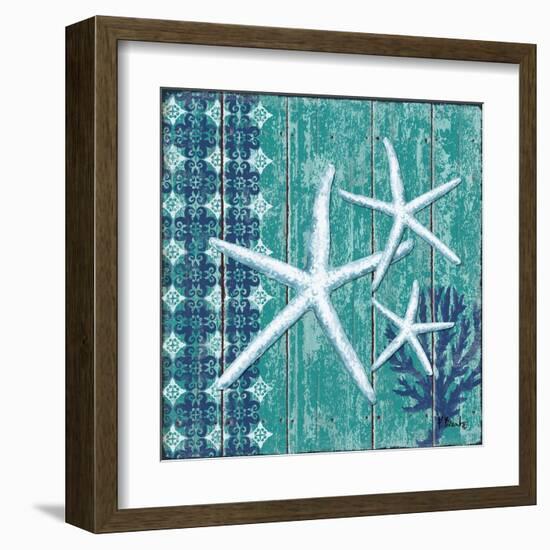 Indigo Sea III-Paul Brent-Framed Art Print