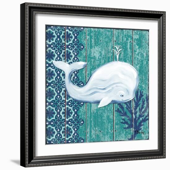 Indigo Sea V-Paul Brent-Framed Premium Giclee Print