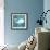 Indigo Sea V-Paul Brent-Framed Premium Giclee Print displayed on a wall