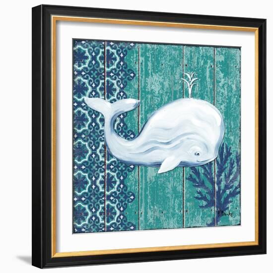 Indigo Sea V-Paul Brent-Framed Premium Giclee Print