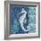 Indigo Sea VI-Paul Brent-Framed Premium Giclee Print