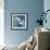 Indigo Sea VII-Paul Brent-Framed Premium Giclee Print displayed on a wall
