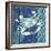 Indigo Sea VIII-Paul Brent-Framed Premium Giclee Print