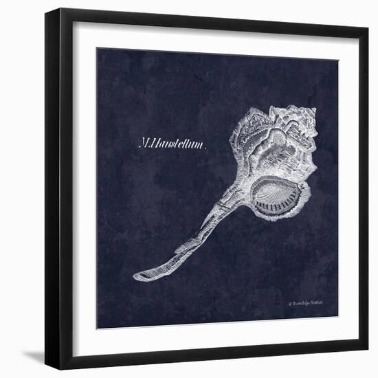 Indigo Shell II-Gwendolyn Babbitt-Framed Art Print