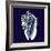 Indigo Shells II-Vision Studio-Framed Premium Giclee Print