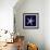 Indigo Shells IV-Vision Studio-Framed Art Print displayed on a wall