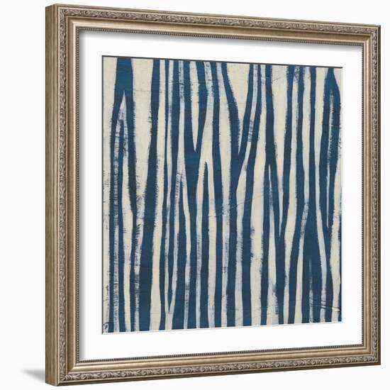 Indigo Signals VI-June Erica Vess-Framed Art Print