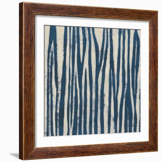 Indigo Signals VI-June Erica Vess-Framed Art Print