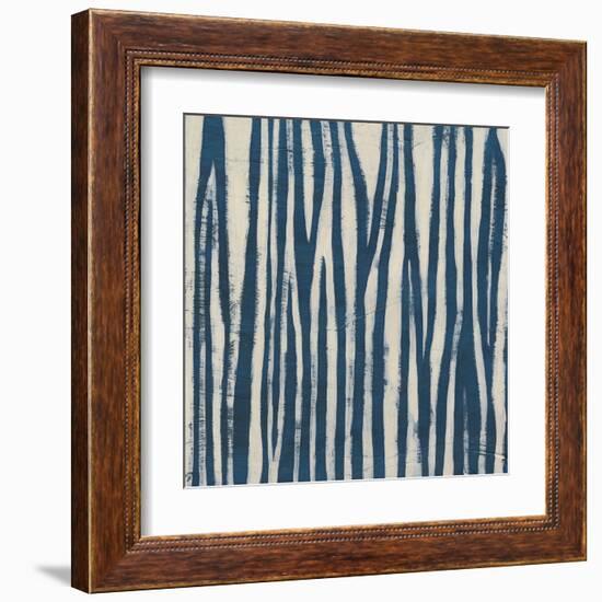 Indigo Signals VI-June Erica Vess-Framed Art Print