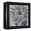 Indigo Sunflower-Chariklia Zarris-Framed Stretched Canvas