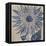 Indigo Sunflower-Chariklia Zarris-Framed Stretched Canvas