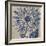 Indigo Sunflower-Chariklia Zarris-Framed Art Print