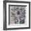 Indigo Sunflower-Chariklia Zarris-Framed Art Print