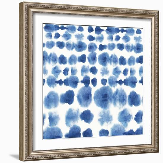 Indigo Tie Dye II-Aimee Wilson-Framed Art Print