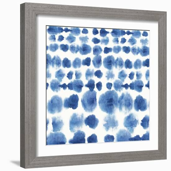 Indigo Tie Dye II-Aimee Wilson-Framed Art Print