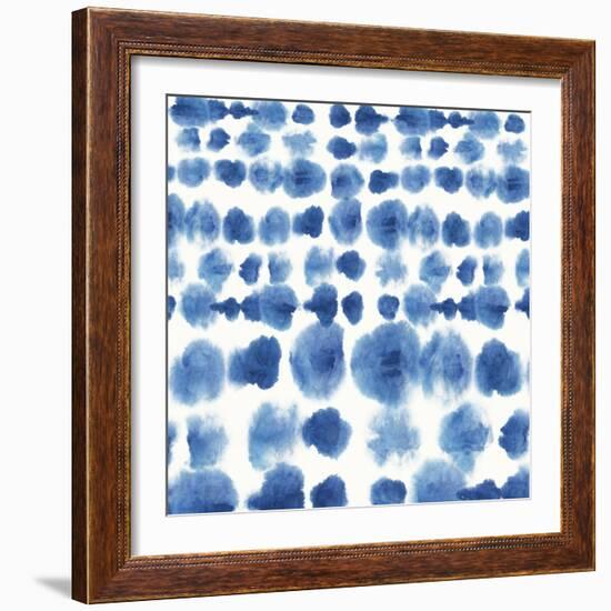 Indigo Tie Dye II-Aimee Wilson-Framed Art Print