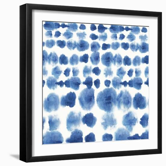 Indigo Tie Dye II-Aimee Wilson-Framed Art Print