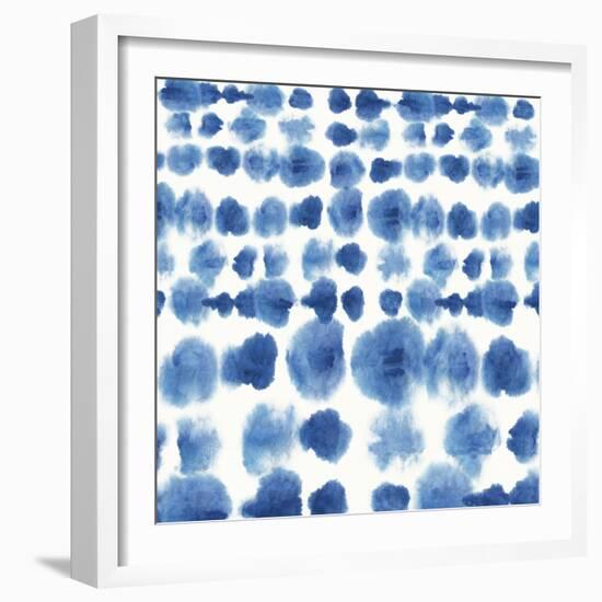 Indigo Tie Dye II-Aimee Wilson-Framed Art Print