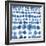 Indigo Tie Dye II-Aimee Wilson-Framed Art Print