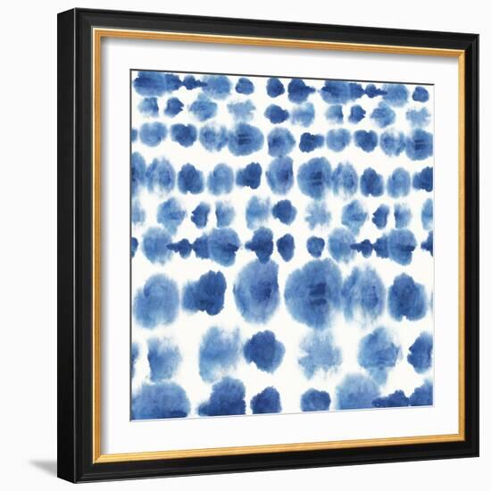 Indigo Tie Dye II-Aimee Wilson-Framed Art Print