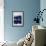 Indigo Tones Panel D-Kimberly Allen-Framed Art Print displayed on a wall