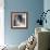 Indigo Touch II-Sloane Addison  -Framed Premium Giclee Print displayed on a wall