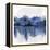 Indigo Trees-Kimberly Allen-Framed Stretched Canvas