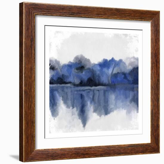 Indigo Trees-Kimberly Allen-Framed Art Print