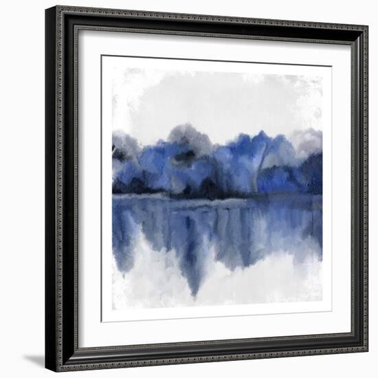 Indigo Trees-Kimberly Allen-Framed Art Print