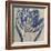 Indigo Tulip-Chariklia Zarris-Framed Art Print