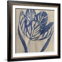 Indigo Tulip-Chariklia Zarris-Framed Art Print