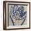 Indigo Tulip-Chariklia Zarris-Framed Art Print