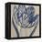 Indigo Tulip-Chariklia Zarris-Framed Stretched Canvas