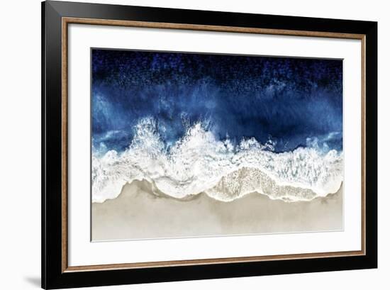 Indigo Waves From Above II-Maggie Olsen-Framed Giclee Print