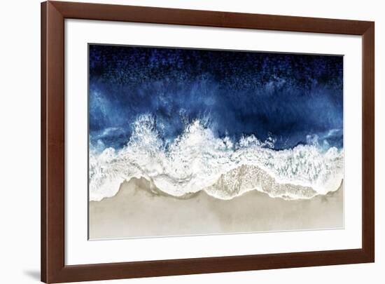 Indigo Waves From Above II-Maggie Olsen-Framed Giclee Print