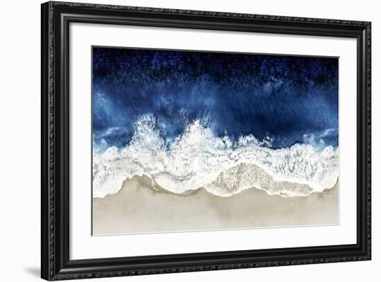 Indigo Waves From Above II-Maggie Olsen-Framed Giclee Print