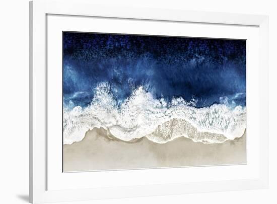 Indigo Waves From Above II-Maggie Olsen-Framed Giclee Print