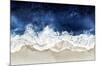 Indigo Waves From Above II-Maggie Olsen-Mounted Giclee Print