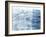 Indigo Waves I-Jarman Fagalde-Framed Art Print