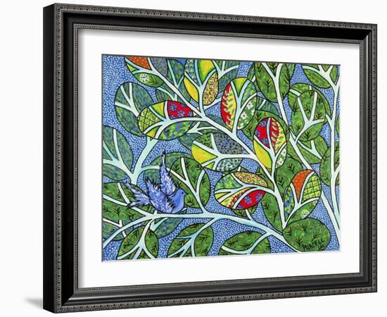 Indigo-Debra Denise Purcell-Framed Giclee Print