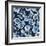 Indigold Flower Toss Indigo-Lisa Audit-Framed Art Print