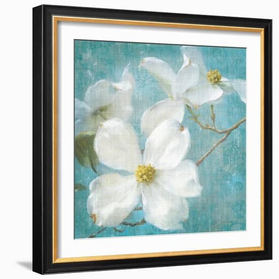 Indiness Blossom Square Vintage I-Danhui Nai-Framed Art Print