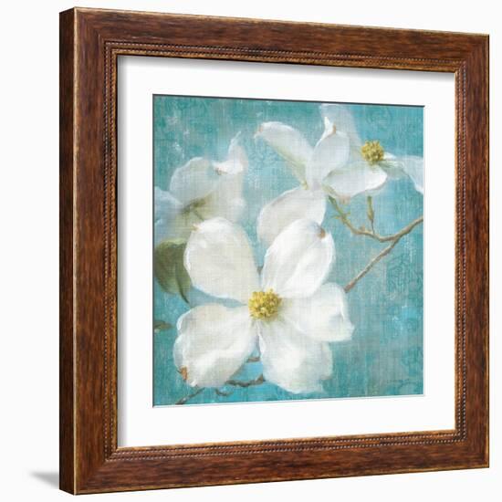 Indiness Blossom Square Vintage I-Danhui Nai-Framed Art Print