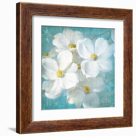 Indiness Blossom Square Vintage II-Danhui Nai-Framed Art Print